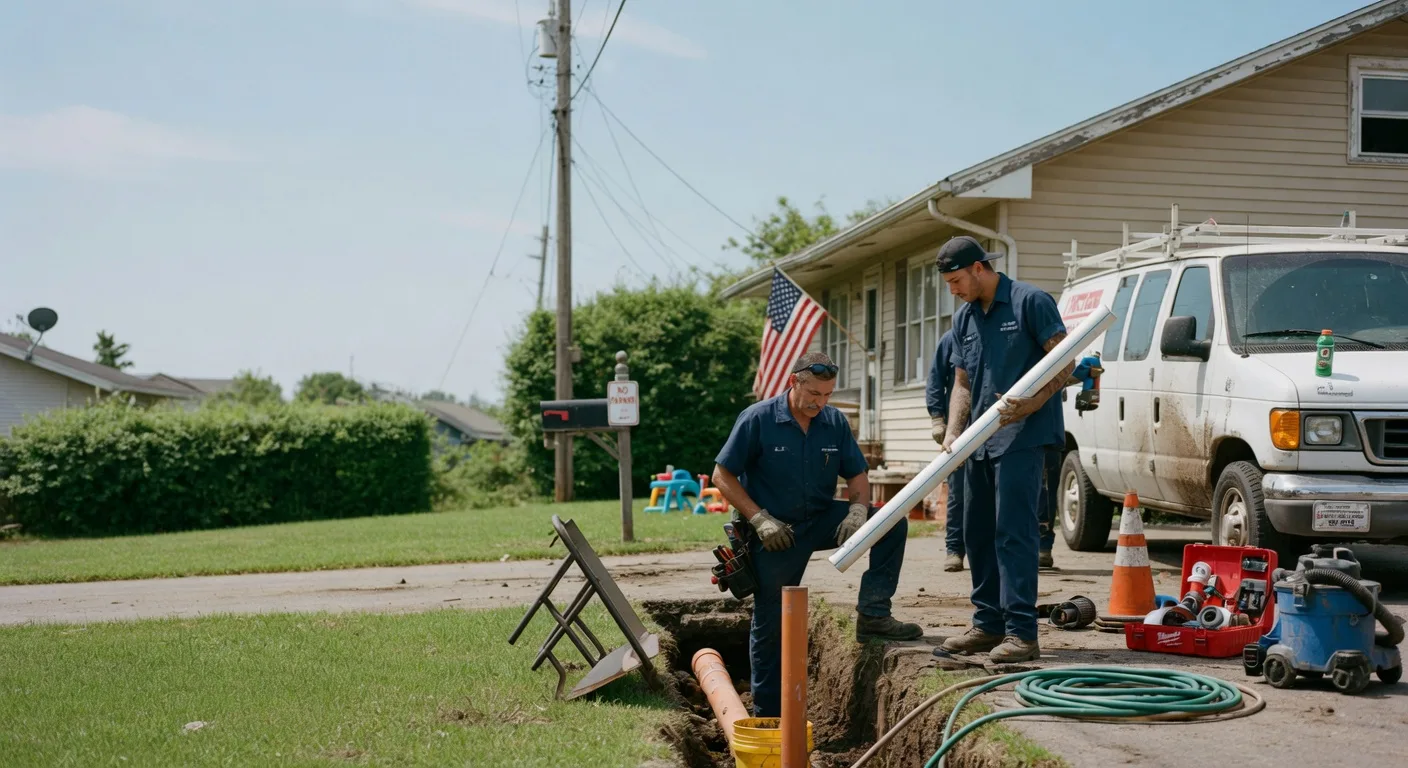 Drain Cleaning in Schulter, OK near me